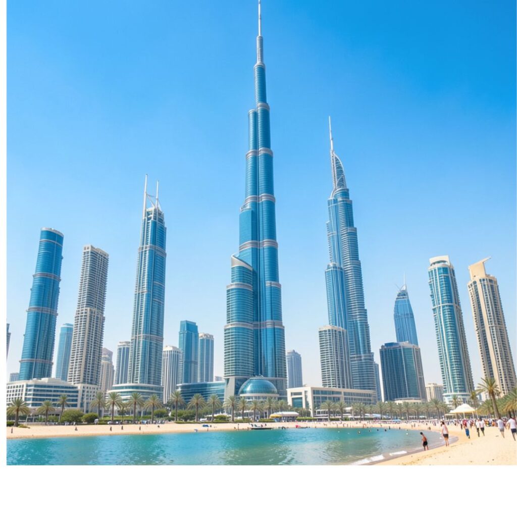 cheapest time to visit dubai skyline summer
