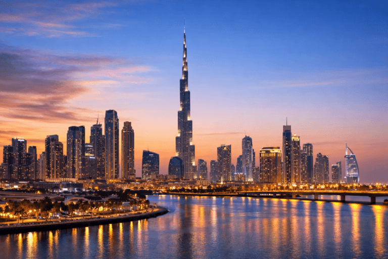 Dubai skyline for first-time visitors travel guide