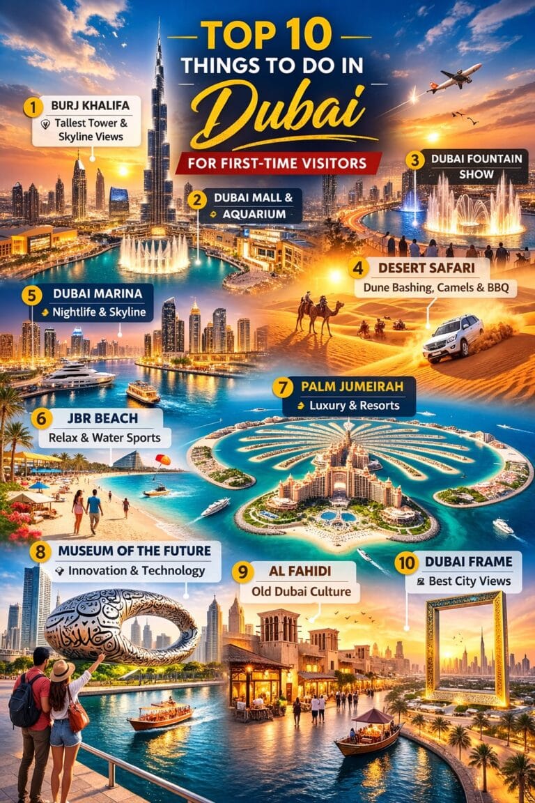 top things to do in dubai for first time visitors
